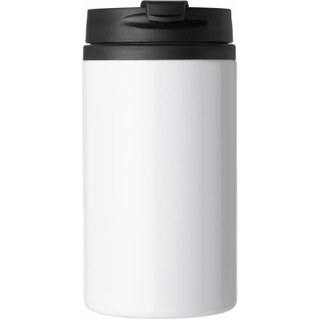 Kovinska termo skodelica s pokrovom in odprtino za pitje 300ml 8385-02