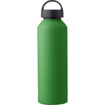 Recycled aluminium bottle Rory, light green