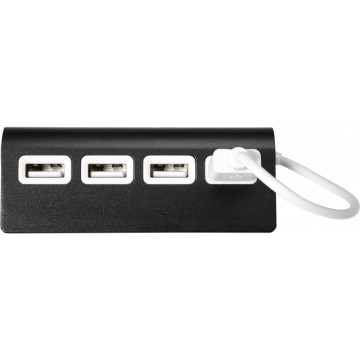 Kovinski USB hub s 4-imi USB izhodi 7737-01