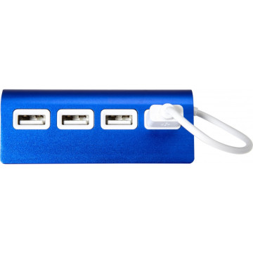 Kovinski USB hub s 4-imi USB izhodi 7737-05