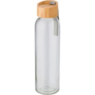 Steklenica z lesenim porovom in trakom 600ml 662808-11