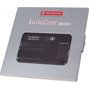 Multifunkcijsko orodje Victorinox SwissCard Quatro z 12 funkcijami 5153-01