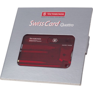 Multifunkcijsko orodje Victorinox SwissCard Quatro z 12 funkcijami 5153-08