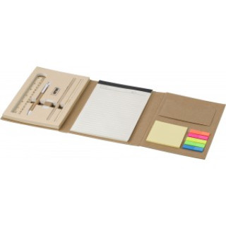 Cardboard writing folder Montana, brown
