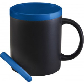 Ceramic mug Claude, cobalt blue