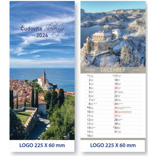 Koledar Čudovita Slovenija K0004