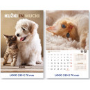 Koledar Kužki in mucki K0042
