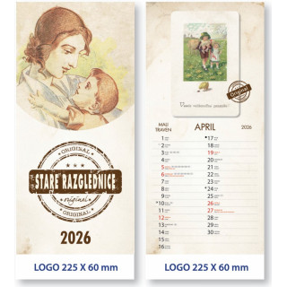 Koledar Stare razglednice K0007