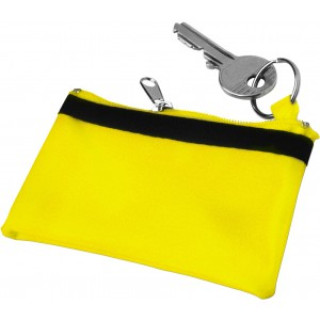 Nylon (70D) key wallet Sheridan, yellow