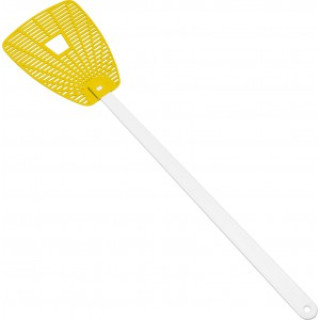 'Give the fly a chance' flyswatter, yellow