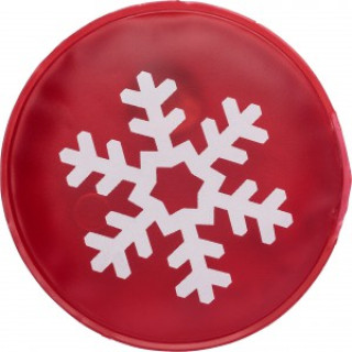 Christmas themed, re-usable hot pad Carina, red