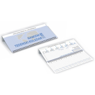 Namizni ležeči koledar K0022