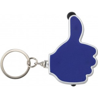 ABS 2-in-1 key holder Melvin, blue