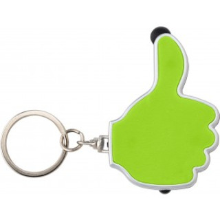 ABS 2-in-1 key holder Melvin, lime
