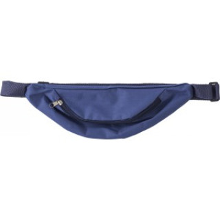 Oxford fabric waist bag Ellie, cobalt blue