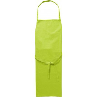 Cotton (180 gr/m2) apron Misty, lime