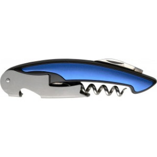 Stainless steel waiter's knife Rosaura, cobalt blue
