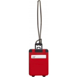 ABS luggage tag Jenson, red