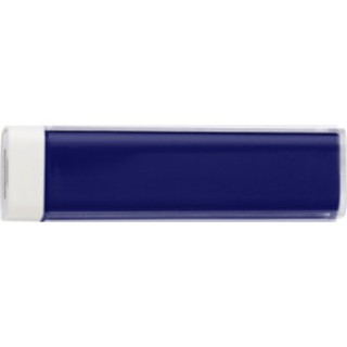 ABS power bank Nia, cobalt blue