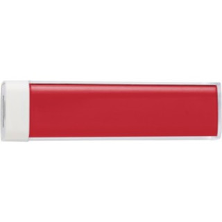ABS power bank Nia, red