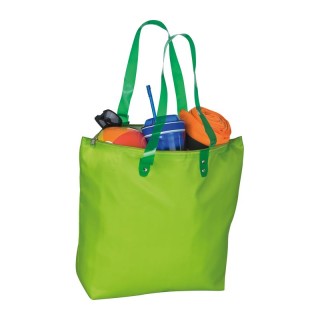 Nakupovalna ali plažna torba s hladilno funkcijo, svetlo zelena 007410