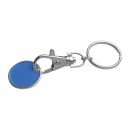 Kovinski obesek za ključe za nakupovalni voziček Arra, modra 047704