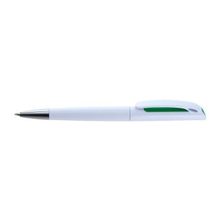 Kemični svinčnik z odpiranjem na zasuk Justany, zelena 091909
