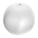 Napihljiva plažna žoga 40cm - enobarvna Orlando, bela 102906