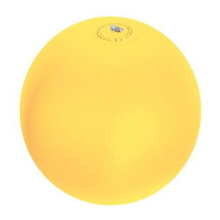 Napihljiva plažna žoga 40cm - enobarvna Orlando, rumena 102908