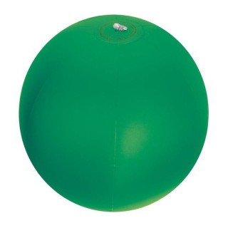 Napihljiva plažna žoga 40cm - enobarvna Orlando, zelena 102909