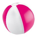 Napihljiva plažna žoga - dvobarvna 40cm Key West, roza 105111