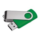 USB ključek Twister 4GB do 256GB, zelena 249609