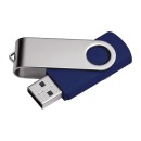 USB ključek Twister 4GB do 256GB, temno modra Heather 249644