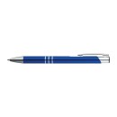 Kemični svinčnik iz aluminija Ascot, modra 333904
