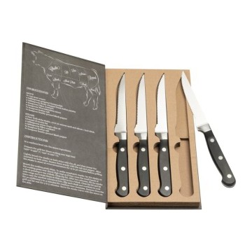 Set kuhinjskihih nožev v knjigi London, črna 356103