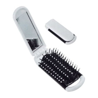 Hair brush with mirror "Kingst