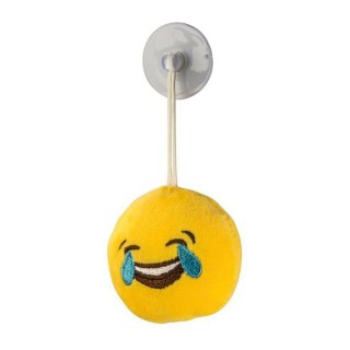 Smiley kot obesek za v avto s priseskom, Emoji LOL, mix 0321S2