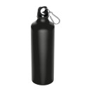 Kovinski bidon - športna steklenica s karabinom 800ml Brno 019403