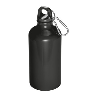 Kovinski bidon - športna steklenica s karabinom 800ml Brno 019503