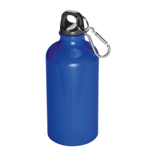Kovinski bidon - športna steklenica s karabinom 800ml Brno 019504