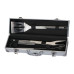 Barbecue set za žar v kovinskem kovčku Oval Plate 064807