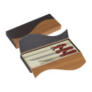 Set kuhinjskih nožev - pribora v prestižni leseni škatli Sydney 083301
