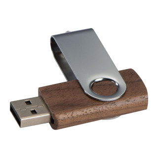 USB ključek Twister LES DARK - temen les s kovinskim klipom 087801