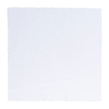 Krpica za očala iz mikrofibre - primerno za sublimacijski oz barvni tisk 15x15cm Cluj, bela 158606