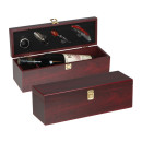 Elegantna lesena škatla za vino in buteljke 36cm Jesolo 400701