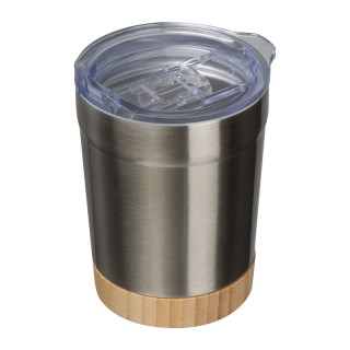 Kovinska potovalna skodelica z lesenim dnom Turin 300 ml 438907
