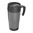 Plastična termo šalica s pokrovom in ročajem 400ml Fort Worth 561007