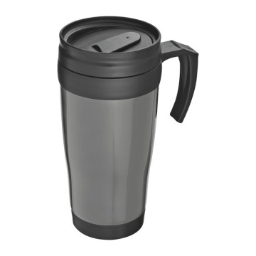 Plastična termo šalica s pokrovom in ročajem 400ml Fort Worth 561007