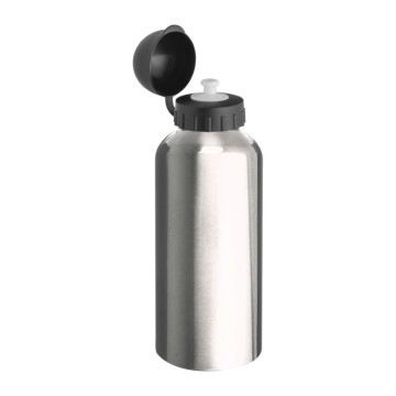 Kovinski bidon - športna steklenica za kolo s pokrovom 600ml Charlotte 571007