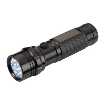 Kovinska LED svetilka v darilni škatli z baterijami Torch 842203